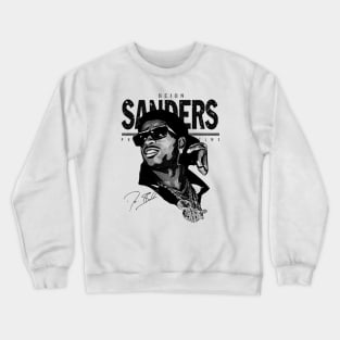 WHITE ART -Deion Sanders Crewneck Sweatshirt